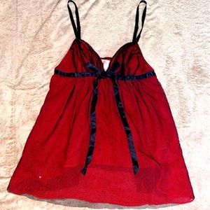 Victoria's Secret nightie lingerie sexy top M